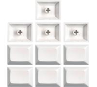 LETNERNY-Lot De 10 Touches En Pbt - Profil Dsa - 1,25U - Non Gravé - Touches Vierges - Pour Clavier Mécanique Dsa