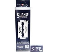 Letnerny-Lot De 100 Lames De Rasoir Sharp Titanium