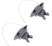 Letnerny-Lot De 2 Bouchons De Valve De Commande Rotatifs Pour Capot - Pour Bateaux Pneumatiques, Chaudières, Airtrack - Adaptateur De Valve Boston - Valve Hr - Protection De L'environnement - Pvc -