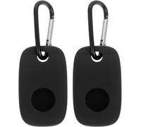 LETNERNY-Lot De 2 Étuis De En Silicone Souple Pour Tile Pro 2022 Avec Porte-Clés, Noir, 6.3X3.8Cm