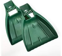 LETNERNY-Lot De 2 Pinces Ramasse Feuilles À Main Avec Poignées Intégrées I Ramasseur Feuilles Mortes Et Herbes I Pour Une Utilisation Facile Et Un Nettoyage Rapide Du Jardin I 34×8×50 Cm Par Pince I