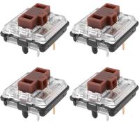 LETNERNY-Lot De 4 Commutateurs De Clavier Compatibles Avec Logitech G815 G915 G913 G813 Marron