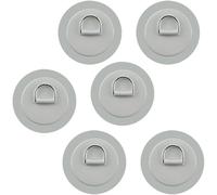 Letnerny-Lot De 6 Anneaux En D Pour Planche De Surf Gonflable En Pvc Pour Bateau, Canoë, Raft, Kayak, Planche De Surf