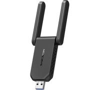LETNERNY-Ma32H Adaptateur Usb Wifi Puissante Ac1300Mbps, Antennes À Gain Elevé, Dongle Wifi, Bi-Bande, Mu-Mimo, Wpa3, Brancher Et Util r, Compatible Avec Windows 11/10