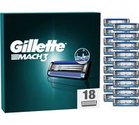 Letnerny-Mach3 Lames De Rasoir Pour Rasoir, 18 Recharges De Lames Pour Rasoir Manuel Pour Hommes Avec 3 Lames.