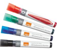 Letnerny-Marqueurs Effaçables À Sec Liquid Ink Pour Tableau Blanc, Pointe Ogive De 3mm, Lot De 4, 1902408, Couleurs Assorties