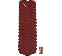 Letnerny-Matelas De Couchage Isotherme En V Statique, Léger, 6,3 Cm D'épaisseur, Confort De Sommeil Pour La Randonnée, Le Camping Par Temps Froid Et La Randonnée, Matelas De Camping Gonflable, Rouge