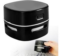 LETNERNY-Mini Aspirateur, Rechargeable Par Usb, Mini Aspirateur De Table, Puissant Rotatif À 360°, Portable, Aspirateur À Main Sans Fil Avec Câble De Charge Et , Pour Bureau, Voiture, Voyage,