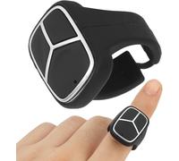 LETNERNY-Mini Télécommande, Bt App Page Turner, Appareil Photo Rechargeable Enregistrement Vidéo À Distance Tiktok Défilement Ring Clicker, Avec Voyant Lumineux