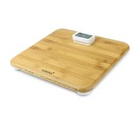 LETNERNY-Miriam 73161 Balance En Bambou Sans Batterie Production D'Énergie En Appuyant Sur L'Écran Surface De Pesée Durable En Bambou Emballage Sans Plastique Charge imale 150 Kg -