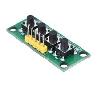 LETNERNY-Module De Clavier À 4 Broches, Carte De Clavier De Module De Commutateur À Bouton-Poussoir À 4 Touches, Module De Commutateur De Clavier Robuste Et Durable Pour L'Expérience De Rem