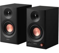 LETNERNY-Mr3 - Haut Parleurs De Studio Compacts 2.0, Hi-Res Audio, Bluetooth V5.4, Contrôles Physiques, Rca, Aux, Application Mobile, 2X18W, Noir