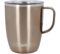 Letnerny-Mug Avec Poignée, Pyrite, 350ml. Mug Isotherme Sous Vide En Acier Inoxydable Avec Couvercle Coulissant - Lavable Au Lave-Vaisselle