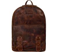 LETNERNY-Nalos' Vintage Sac À Dos Cuir Pour Femmes Hommes Xl Sac Tyrolien Pour Ordinateur Portable 13,3 Pouces A4 Sac Pour École Université Voyage Et Temps Libre