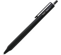 Letnerny-Ohto Gs02-G5-Bk Stylo À Encre Gel À Pointe Aiguille Rétractable Pointe Fine De 0,5 Mm Corps Hybride Entièrement Métallique Pour Une Écriture Lisse Et Équilibrée Corps Hybride Noir À Séchage