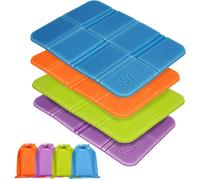 Letnerny-Outdoor Coussin De Siège Pliable, 3 Pièces Tapis Pliant Isolant Imperméable Extérieur Utilisé Pour Les Enfants Jardin Randonnée Camping Pique-Nique Randonnée