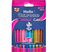 Letnerny-Oxford Lot De 10 Stylos À Encre Gel De Couleur Assortiment De Couleurs Avec Emballage Sans Plastique