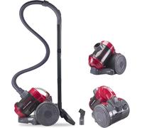 LETNERNY-P202Asp200 Aspirateur Cyclonique Traîné Sans Sac, 800 Watts, Rouge, W, 3 Liters