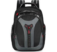LETNERNY-Pegasus Sac À Dos Pour Ordinateur Portable 17 Pouces Avec Poche Pour Tablette Tactile 12 Pouces, Système DOrganisation, 25 L, Femmes Hommes, Bureau Voyages DAffaires Uni, Gris, 600639 Gris