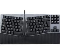 LETNERNY-Periboard-335Rd Es Teclado Compacto Mecánico Ergonómico Con Cable - Interruptores Lineales Rojos De Perfil Bajo - Teclas Programables - Compatible Avec Windows Y Mac Os X - Teclado Español C