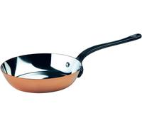 Letnerny-Poêle - Cuivre Étamé - Tous Feux Sauf Induction - Cuisson Rapide - Manche Fixe En Fonte - Design Traditionnel Français Made In Alsace - Ø28cm - Cuivre, Argent Et Noir