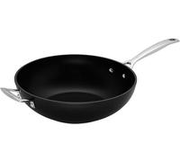 LETNERNY-Poêle Wok Anti-Adhérente En Aluminium Forgé, 30 Cm, Anthracite/Argenté,51104300010202