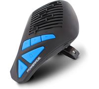 LETNERNY-Powerade 477078 Enceinte Portable Bluetooth 5 W Pour Vélo Avec Fonction Mains-Libres Et 15 H D'Autonomie, Splas roof, Sonnette - Noir