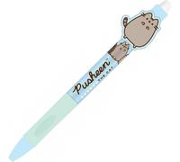 Letnerny-Pusheen Stylo Gel Avec Gomme, Stylo Effaçable Automatique, Encre Bleue, Bureau, École 0.5mm X1