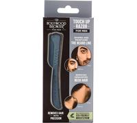 Letnerny-Rasoir De Retouche Pour Homme ¿ Ligne De Barbe Et Nuque ¿ Dermaplaning & Soin De La Peau ¿ Enlève Les Poils Du Cou - Pliable, Format Voyage Avec Pochette ¿ Gris Ardo