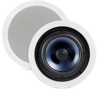 LETNERNY-Rc60I Haut-Parleur Encastré 6"" 100 W 8 Ohm, Compatible Dolby Atmos - Blanc