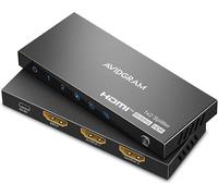 LETNERNY-Répartiteur Hdmi 2.1 8 K 60 Hz, 1 En 2 Sorties, Avec Autocopie, Mode Edid, 2 Ports, 4 K, 120 Hz, Prend En Charge 8 K 40 Gbps, Pour Écran Tv, Xbox, Séries X, Ps4, Pro, Ps5, Uhd