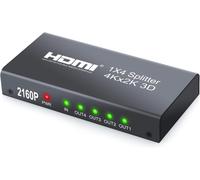 LETNERNY-Répartiteur Hdmi 2160 P 4 K X 2 K Hd De Avec Boîtier De Répartiteur Smart Hdmi, Pour Hdtv, Pc, Sky, Box Projector, Ps2, Ps3, Ps4, Xbox360, Blu-Ray, Dvd