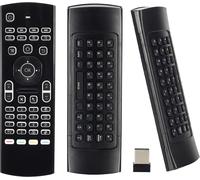 LETNERNY-Rétroéclairage Air Mouse 2.4G Mini Keyboard Télécommande Multifonctionnelle Sans Fil Avec Apprentis Infrarouge, Air Control Pour Android Smart Tv Box, 3-Gyro Et 3-Gsensor, G Box Htpc Mini Pc