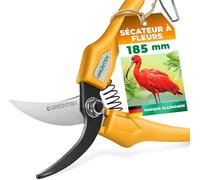 LETNERNY-Sécateur De Jardin C aux À Fleurs Vigne Et Bonsai Léger Et Compact. Lame Franche De 45 Mm Très Affutées. Poignées En Fibre De Verre.