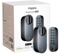 LETNERNY-Serrure Connectée U200 Avec Clavier À Empreinte Digitale, Matter Sur Thread, Accès Avec Clé Apple Home, Serrure Porte Avec Batterie Rechargeable, Compatible Apple Home, Google Home, Alexa, N