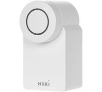 LETNERNY-Smart Lock (4Ème Génération), Serrure De Porte Intelligente Avec Mat Pour Un Accès Sans Clé Sans Conversion, Serrure De Porte Électronique Qui Transforme Le Smartphone En Clé, Blanc