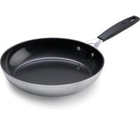 Letnerny-Smart Poêle Antiadhésive De 24 Cm En Aluminium Forgé Manche Ergonomique Avec Revêtement En Silicone Pour Tous Les Types De Cuisinières