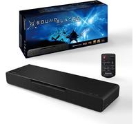 LETNERNY-Soundslayer Sc-Htb01 Barre De Son Compacte Gaming (80W, Caisson De Basses Int., 2.1 Ch, Dolby Atmos, Dts X, 3 Modes Son Rpg/Fps/Voix, 2 Hdmi, Bluetooth, Pc/Tv/Consoles) - Version França