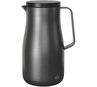 Letnerny-Studio Tt - Bouteille Isotherme En Acier Inoxydable Gris Foncé - 1,0 L - Double Paroi En Acier Inoxydable Mat - Garde Au Chaud Pendant 12 Heures Et Au Froid Pendant 24 Heures - Grande Ouvert