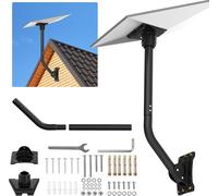 LETNERNY-Support Starlink Gen 3, Fixation Starlink V3 Réglable À 360°, Support Mural Avec Adaptateur Avec Starlink Internet Satellite Kit Complet, Kit De Montage Sur Mât Starlink Gen3/Mini
