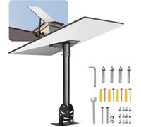 Letnerny-Support Starlink Gen 3, Montage Sur Toit À Angle Réglable 30°-150°, Avec Kit D'accessoires De Montage, Adaptateur En Acier Robuste, Tube De Connexion 410 Mm, Compatible Avec Gen 3 Et V3, Noi