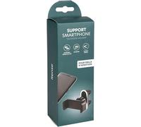 Letnerny-Support Téléphone Semi-Automatique - Double Pinces - Rotation 360° - Pour Grille D'aération - Ajustable Jusqu'à 8.5cm - Fixation Renforcée - Compact & Discret - Simple & Pratique