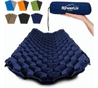 Letnerny-Tapis De Couchage Gonflable Ultra Léger, Idéal Pour Le Camping, Le Sac À Dos, La Randonnée ¿ Airpad, Sac De Gonflage, Sac De Transport, Kit De Réparation Bleu Marine