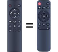 LETNERNY-Télécommande De Rechange Pour Lecteur Multimédia Agptek Usb 2.0 1080P Hdmi Hd