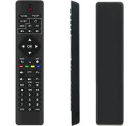LETNERNY-Télécommande Vocale Remplacée Convient Pour Tele System Up T2 4K And Dvb-T2 Hevc Digitale Decoder,Video Codecs Mpeg2 L1-L2-L3, Mpeg1 L2, H.264, H.265 / H.265,Avec Manuel Ser