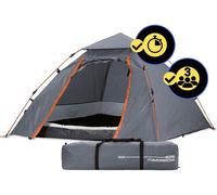 Letnerny-Tente De Camping Dôme Pop-Up Légère 3 Personnes Camping Festival 215 X 195 X 120 Cm Plusiers Couleurs