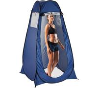 Letnerny-Tente De Douche Camping, Pop Up, Hxlxp 190 X 120 X 120 Cm, Cabine Dessayage, Étanche, Compacte, Uv 50+, Bleu Pour Randonnée