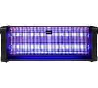 LETNERNY-TueInsecteslectriqueLampeUvAntiInsectesLamp eueAntiMoustiqueMouchesGupesDestructeurDInsectesAppareilTueMoucheGrille2800V150MBacCollecteurAmovibleNoir