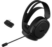 Letnerny-Tuf Gaming H1 Wireless Headset (Discord Certified Mic, 7.1 Surround Sound, 40mm Drivers, 2.4ghz, Usb-C, Lightweight, 15 Hour Battery Life, For Pc, Mac, Switch, Mobile Devices, Ps4, Ps5)- Bla