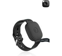 Letnerny-Tui Pour Tile By Life360 Mate Key Finder, Bracelet De Montre En Silicone De Protection Compatible Avec Tile By Life 360 Mate, Durable Et Anti-Perte, Noir
